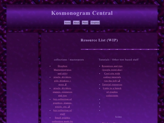 resources screenshot