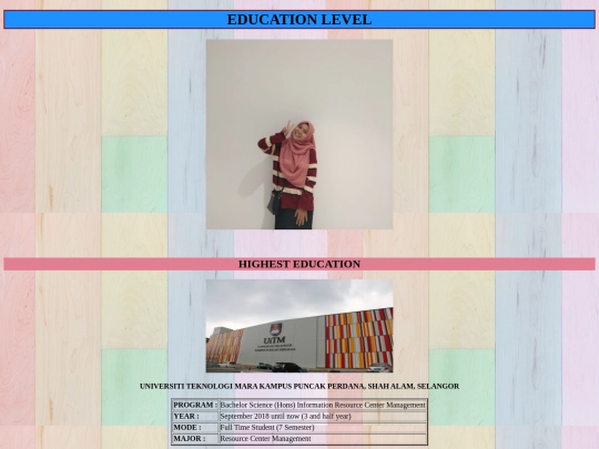EDUCATION screenshot