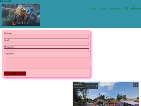 contact screenshot