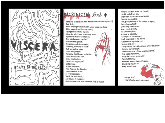 zine read view/viscera screenshot
