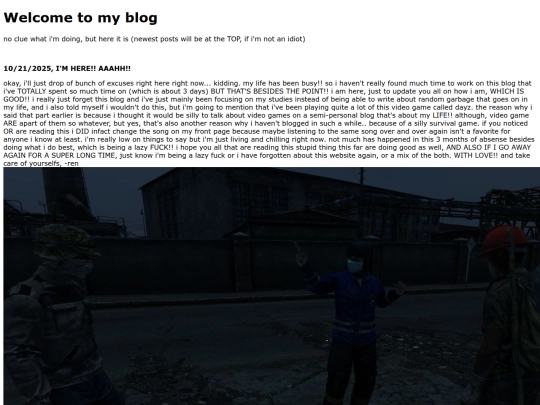blog screenshot