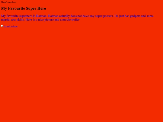 superhero screenshot