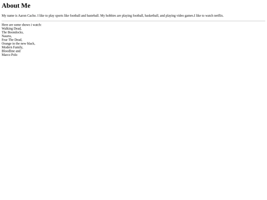 Assignment1 screenshot