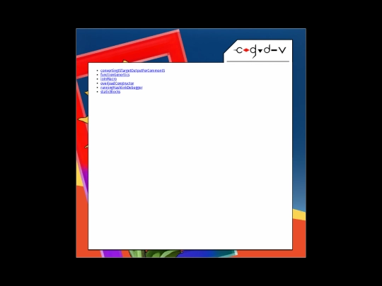 cookbook/haxe screenshot