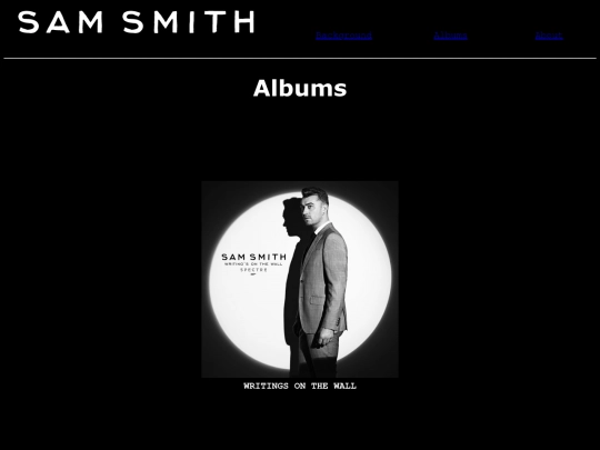 Album screenshot