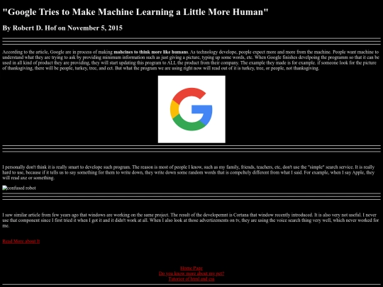 GoogleTriestoMakeMachineLearningaLittleMoreHumanSummary screenshot