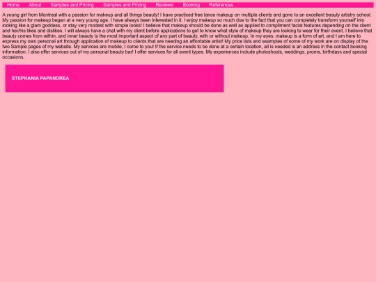 final website/about screenshot