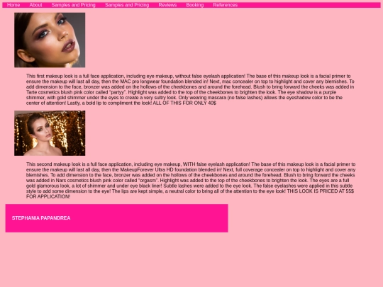 final website/samples screenshot