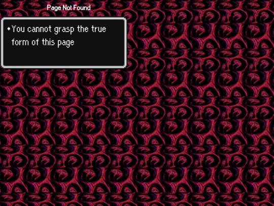 not_found screenshot