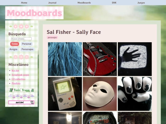moodboards screenshot