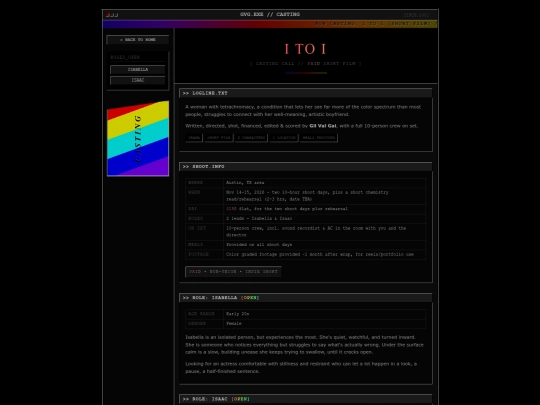 casting screenshot