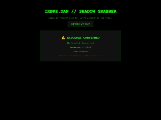 index screenshot