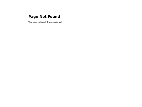 not_found screenshot
