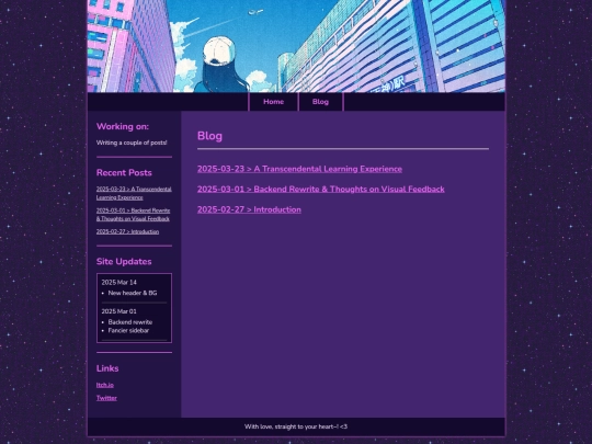 pages/blog/list screenshot