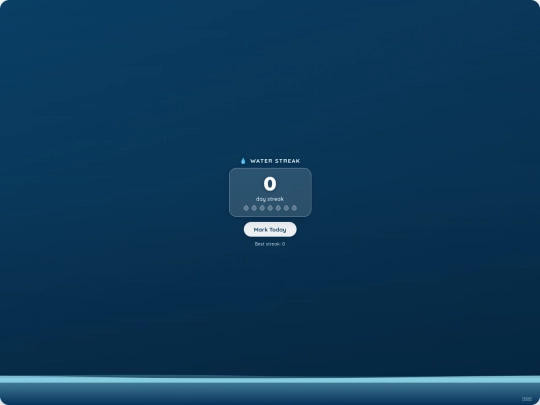 water-streak screenshot