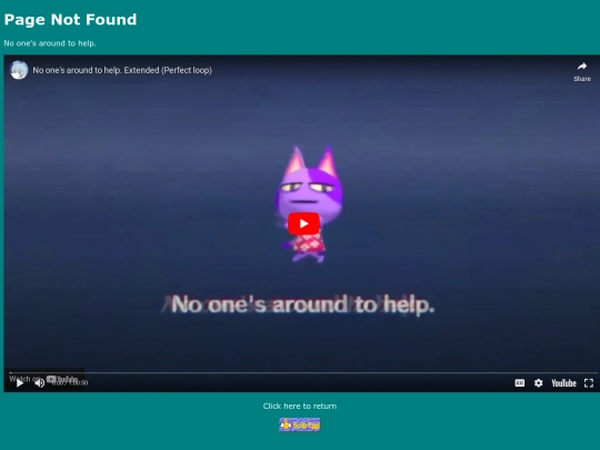 not_found screenshot