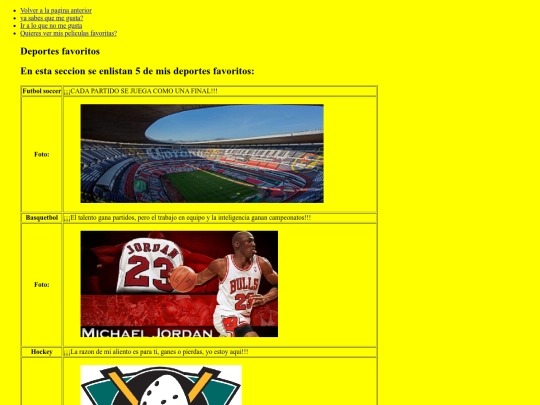 Deportes screenshot