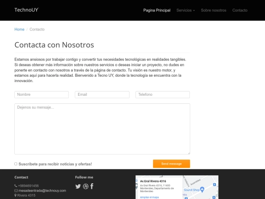contact screenshot
