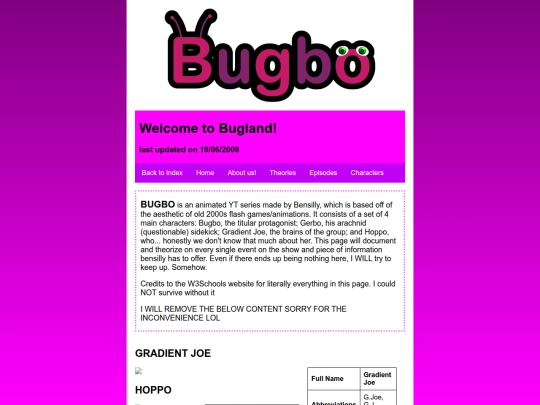 subpages/bugland screenshot