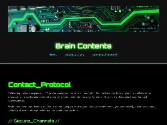 contact screenshot