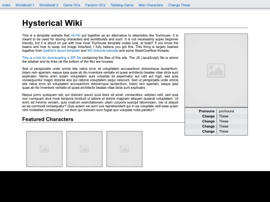 index screenshot