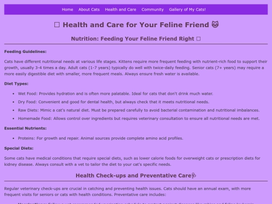 health screenshot