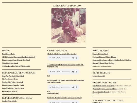 pages/christmasvigil screenshot