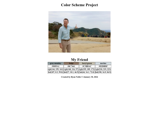 color-scheme screenshot