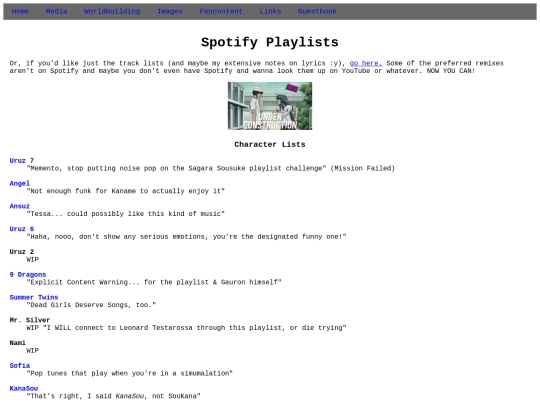 fancontent/playlists screenshot