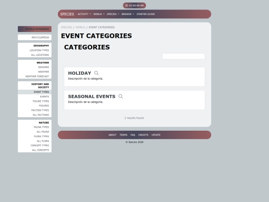 PLANTILLA/world-expanded/event-categories screenshot