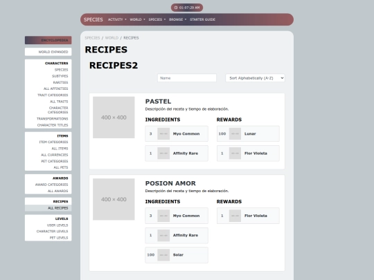 PLANTILLA/world/recipes screenshot