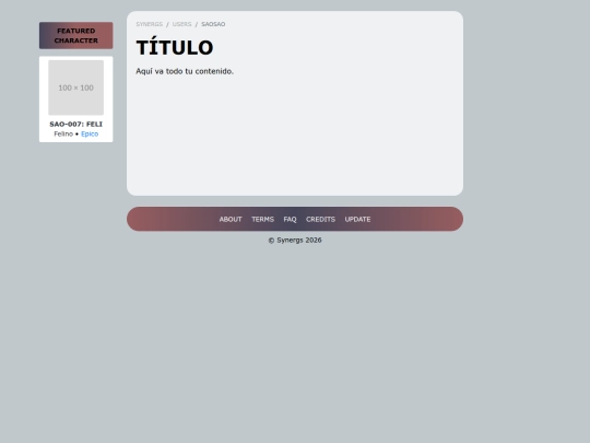 TEST/Inicio screenshot