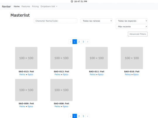 TEST/MasterList-BETA(ELIMINAR) screenshot