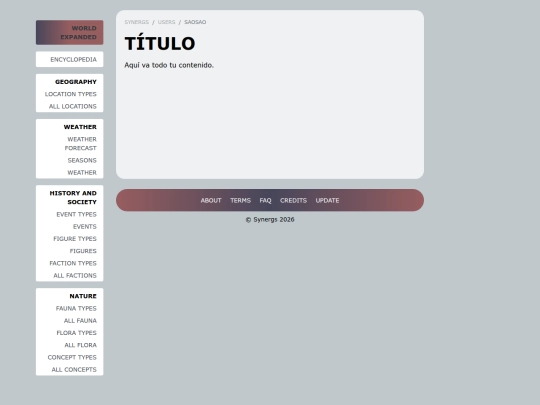 TEST/MundoExpandido screenshot