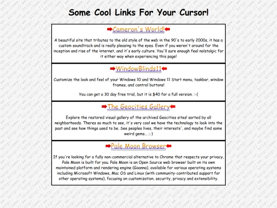 websites screenshot