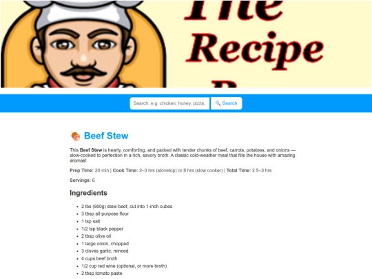 beefstew screenshot