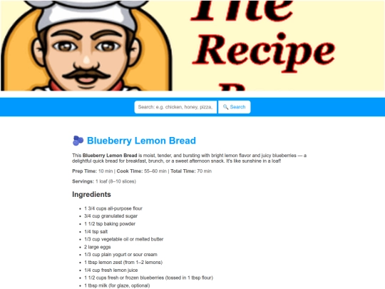 blueberrylemonbread screenshot