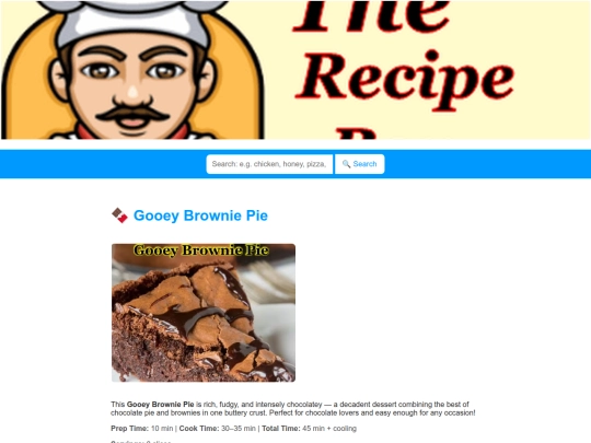 gooeybrowniepie screenshot