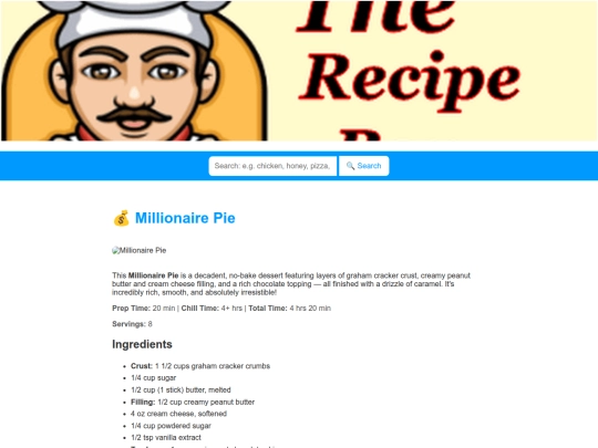 millionairepie screenshot