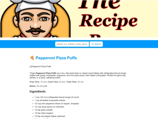 pepperonipizzapuffs screenshot