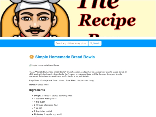 simplebreadbowl screenshot