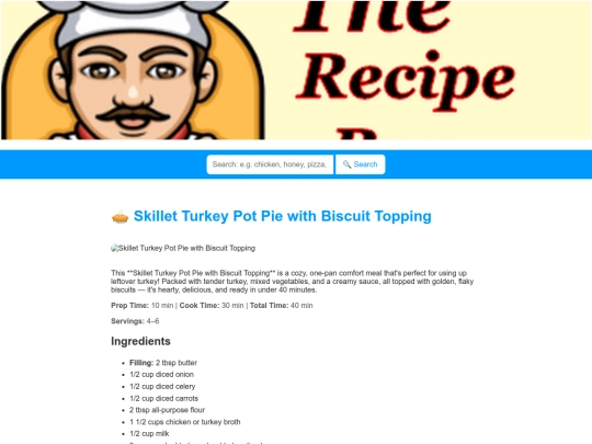 skilletturkeypotpiewithbiscuittopping screenshot