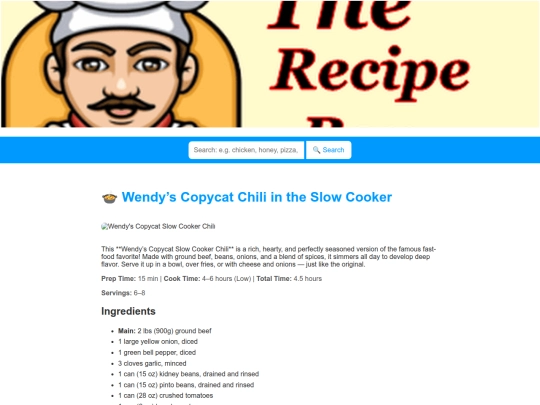 wendyscrockpotchili screenshot