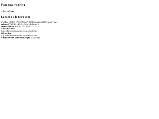 modulo3 screenshot