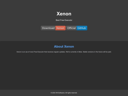 Xenon screenshot