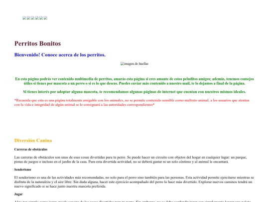 menú/index screenshot