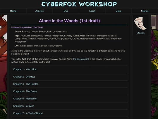 stories/Alone_in_the_Woods screenshot