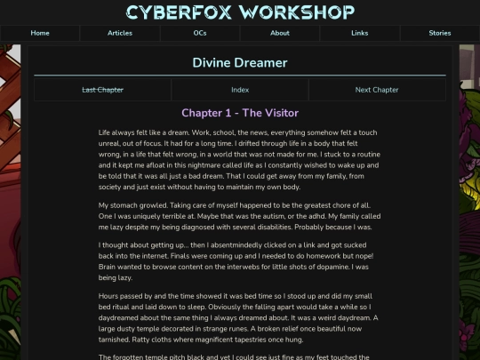 stories/Divine_Dreamer/chapter1 screenshot