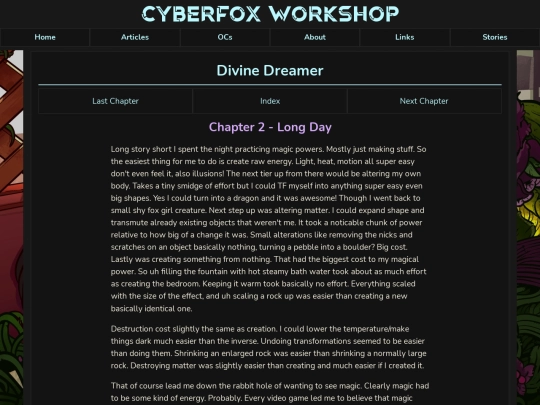 stories/Divine_Dreamer/chapter2 screenshot