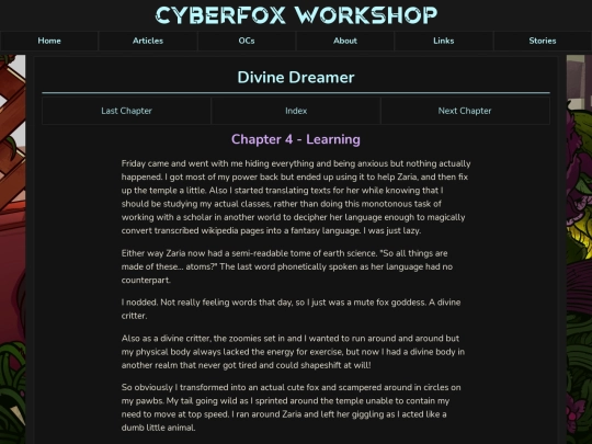 stories/Divine_Dreamer/chapter4 screenshot